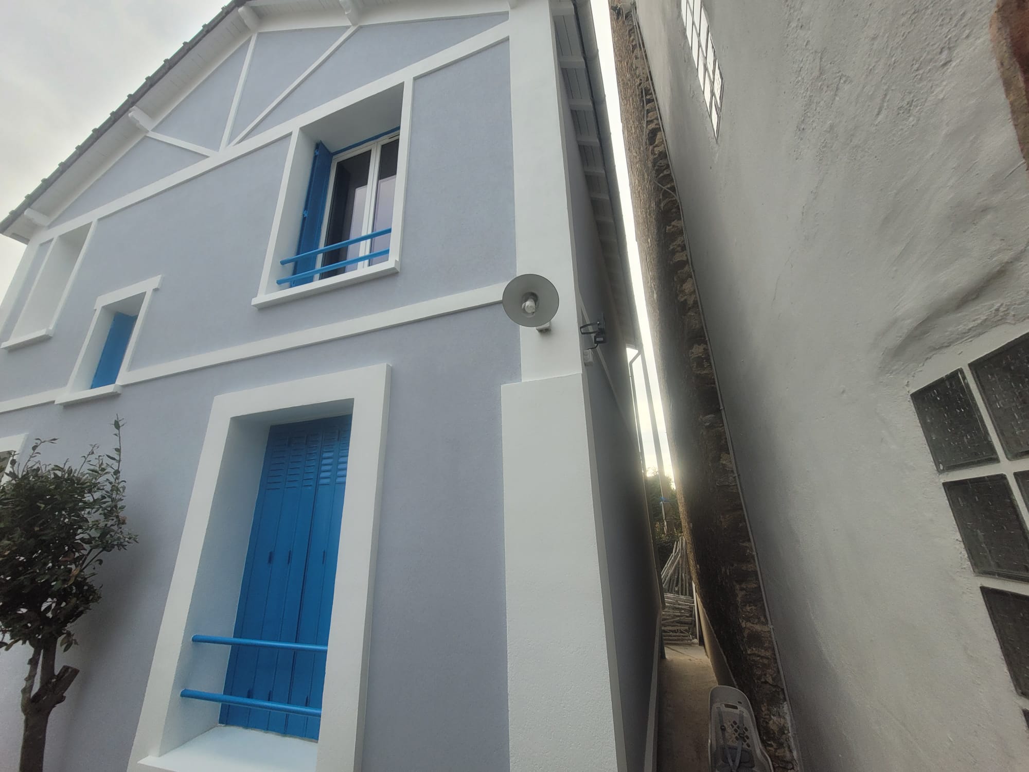 Isolation thermique par l'extérieur a bois colombes